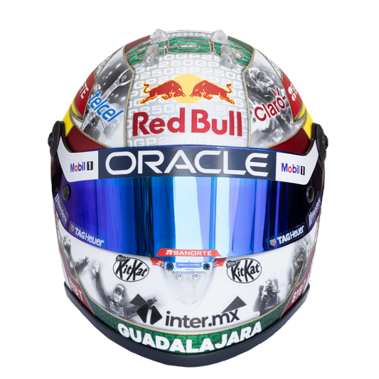 Casco 1:2 Checo Pérez Singapur 250 GP **2023**