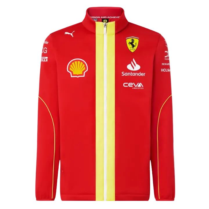 Chamarra Softshell Team Scuderia Ferrari 2024