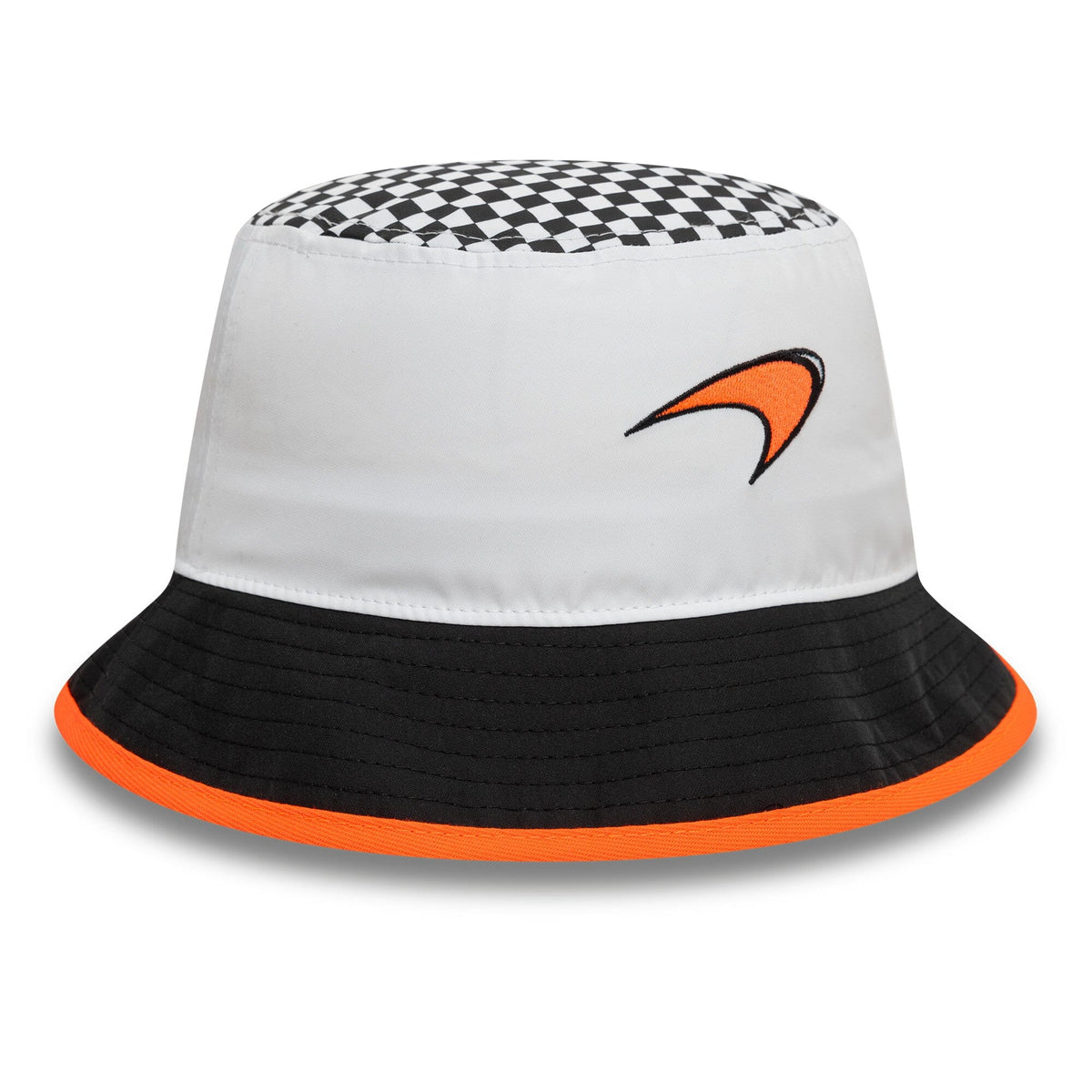 Bucket Hat McLaren Racing F1 New Era Checkered Tapered – Temporada 2025