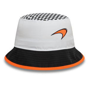 Bucket Hat McLaren Racing F1 New Era Checkered Tapered – Temporada 2025