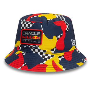 Bucket Hat Red Bull Racing F1 New Era Abstract Tapered – Temporada 2025