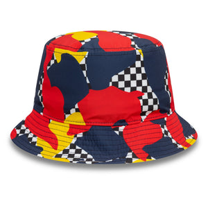 Bucket Hat Red Bull Racing F1 New Era Abstract Tapered – Temporada 2025