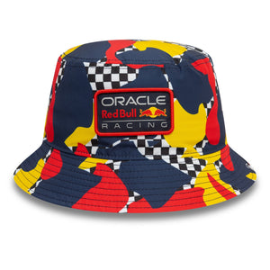 Bucket Hat Red Bull Racing F1 New Era Abstract Tapered – Temporada 2025