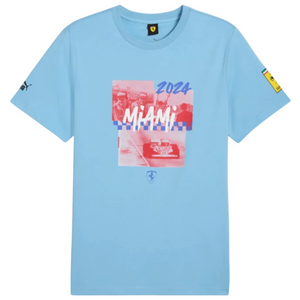 Playera Scuderia Ferrari Edición Especial GP Miami Temporada *2024*