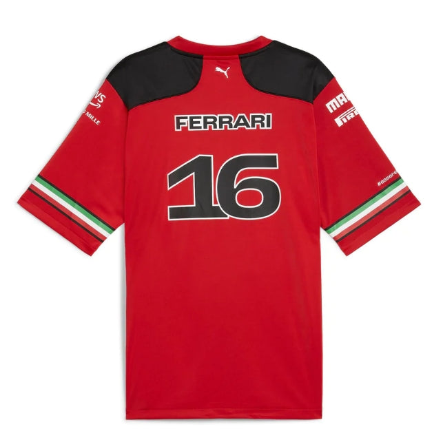 American Football Jersey Scuderia Ferrari Charles Leclerc Special Edition GP Austin Season **2023** 