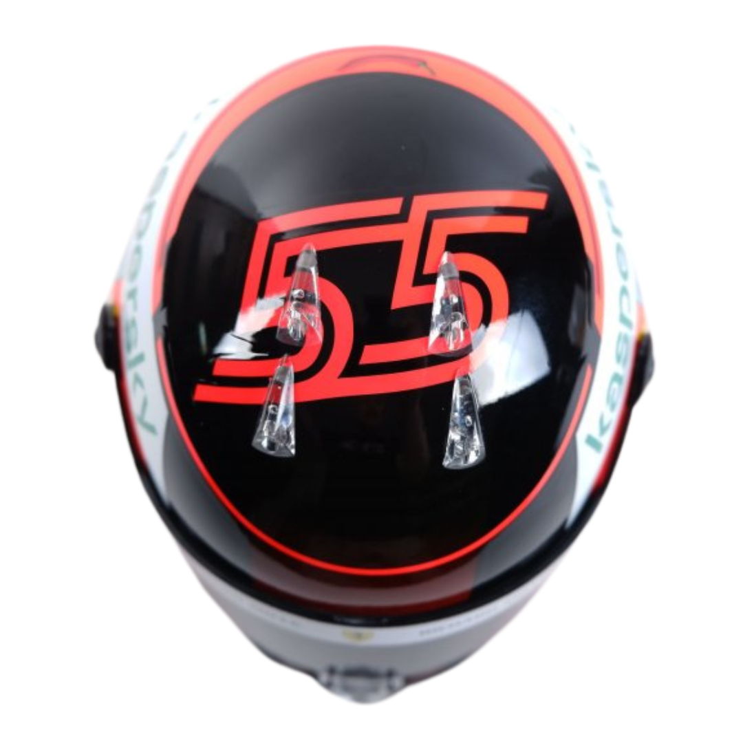 Casco Mini Helmet 1:2 Carlos Sainz Scuderia Ferrari 2021