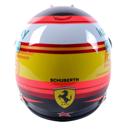 Casco Mini Helmet 1:2 Carlos Sainz Scuderia Ferrari 2021