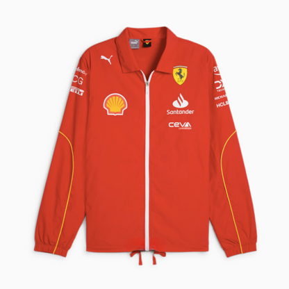 Chamarra bomber para hombre Scuderia Ferrari Team 2024