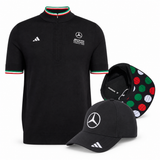 Combo Mercedes AMG Petronas F1™ GP Monza 2026 — Gorra + Playera adidas | Giro Di Mercedes