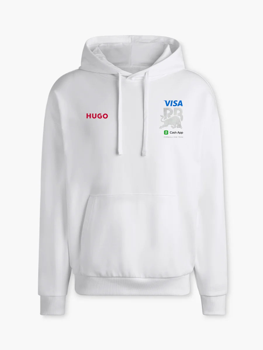 Sudadera Visa Cash App RB Blanca HUGO **2024**