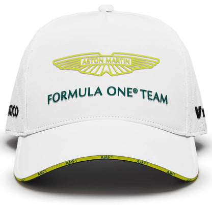 Gorra Aston Martin Equipo Blanca **2024**