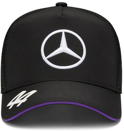 Lewis Hamilton Black Trucker Cap 2024 