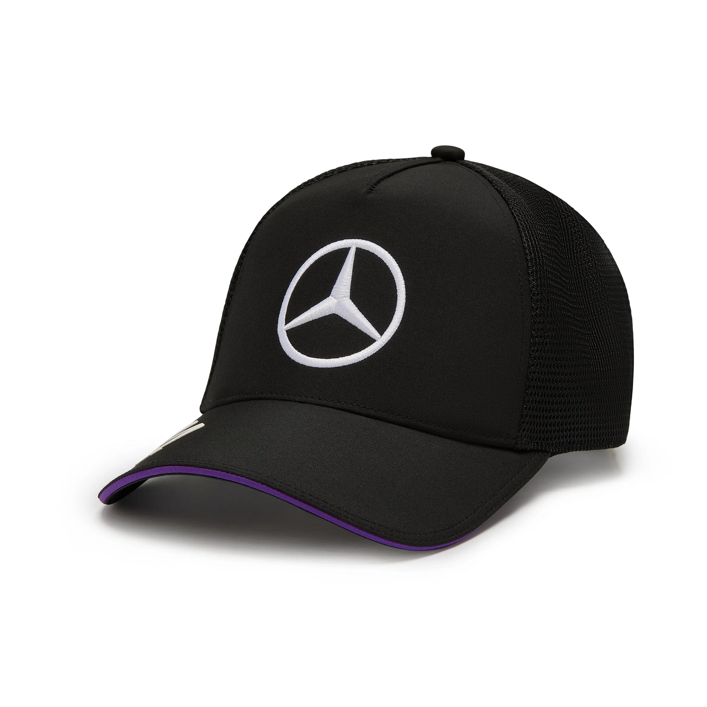 Lewis Hamilton Black Trucker Cap 2024 