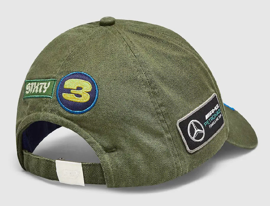 Gorra Mercedes AMG Petronas George Russell Edición Especial GP Austin Temporada **2023**