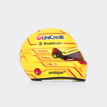 Mini Casco Lewis Hamilton Ferrari F1™ 2025 | Bell 1:2 Edición Coleccionista