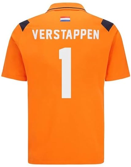 Red Bull Max Verstappen Polo Orange Season **2022** 