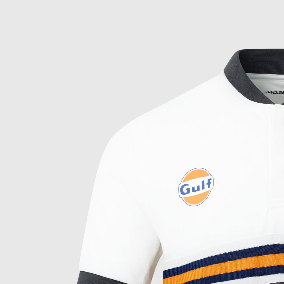 Polo | Caballero Castore McLaren ™ Gulf Blanca 2022
