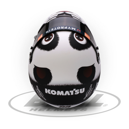 Mini casco de Fórmula 1 Bell a escala 1:2 Alex Albon GP de China 2024 Williams