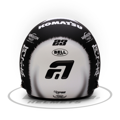 Mini casco de Fórmula 1 Bell a escala 1:2 Alex Albon GP de China 2024 Williams