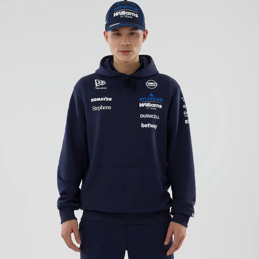 Sudadera Hoodie Williams Racing F1™ 2026 Oficial | New Era