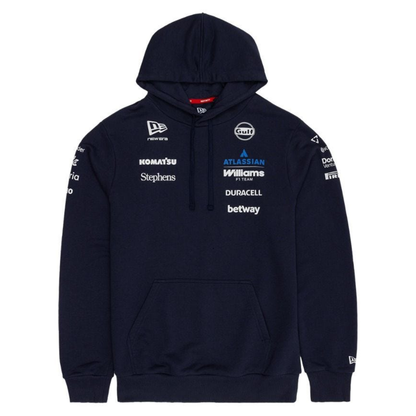 Sudadera Hoodie Williams Racing F1™ 2026 Oficial | New Era
