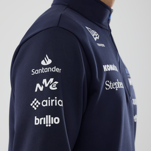 Williams Racing Navy Mid Layer 1/4 Zip New Era Oficial F1™