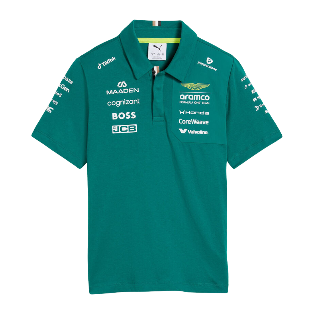 Polo Infantil Aston Martin F1™ Team 2026 PUMA Oficial - B2B