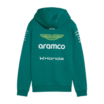 Sudadera Infantil Aston Martin F1™ Team 2026 Hoodie PUMA Oficial