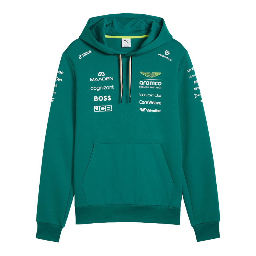 Sudadera Aston Martin F1™ Team 2026 Hoodie PUMA Oficial - B2B