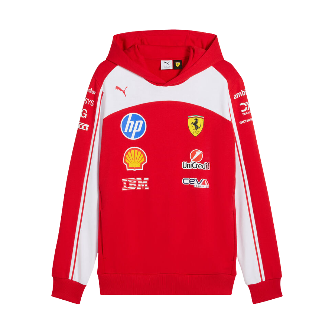 Sudadera Scuderia Ferrari F1™ 2026 Team Hoodie PUMA Oficial - B2B
