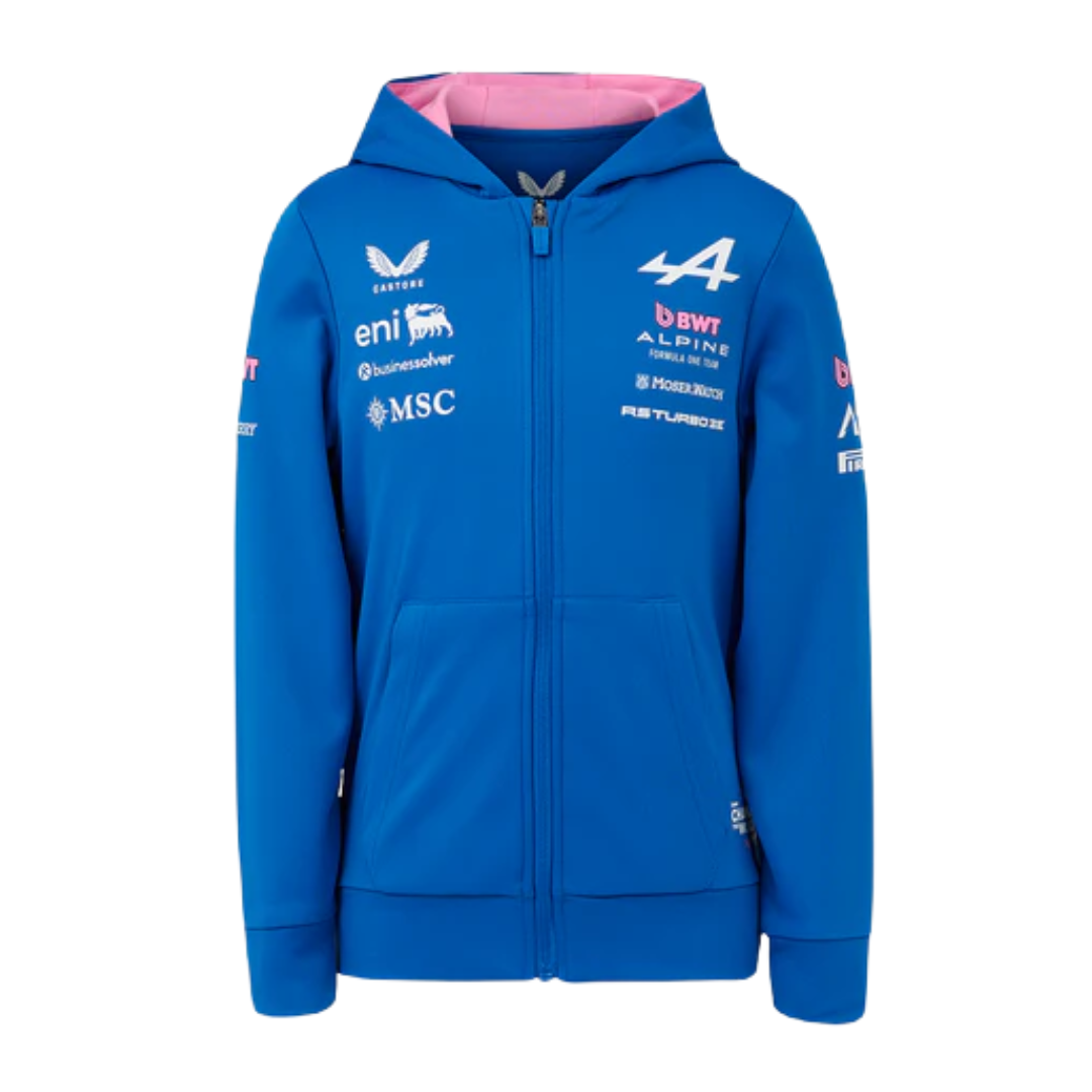 Sudadera Alpine F1™ Team Zip Hoodie Castore Oficial