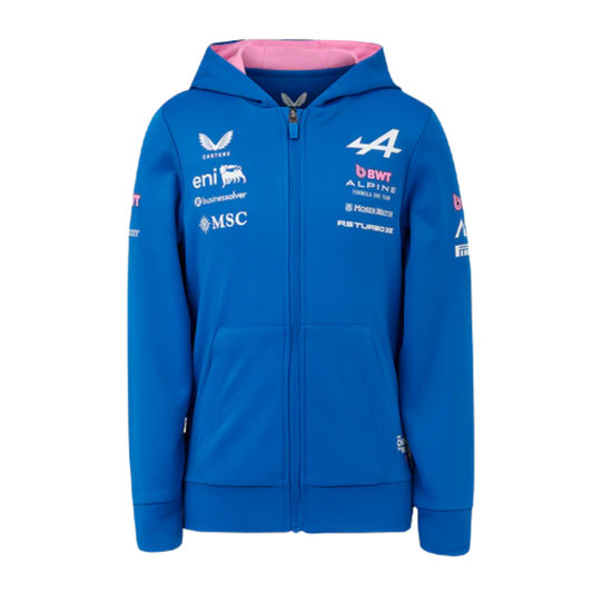 Sudadera Alpine F1™ Team Zip Hoodie Castore Oficial