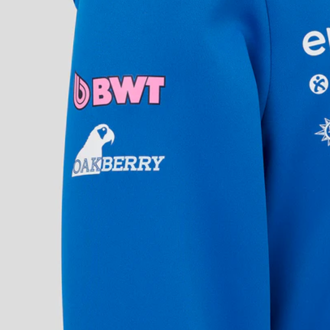 Sudadera Alpine F1™ Team Zip Hoodie Castore Oficial