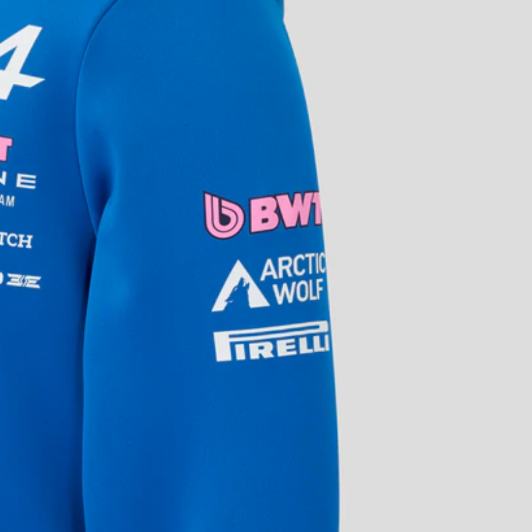 Sudadera Alpine F1™ Team Zip Hoodie Castore Oficial