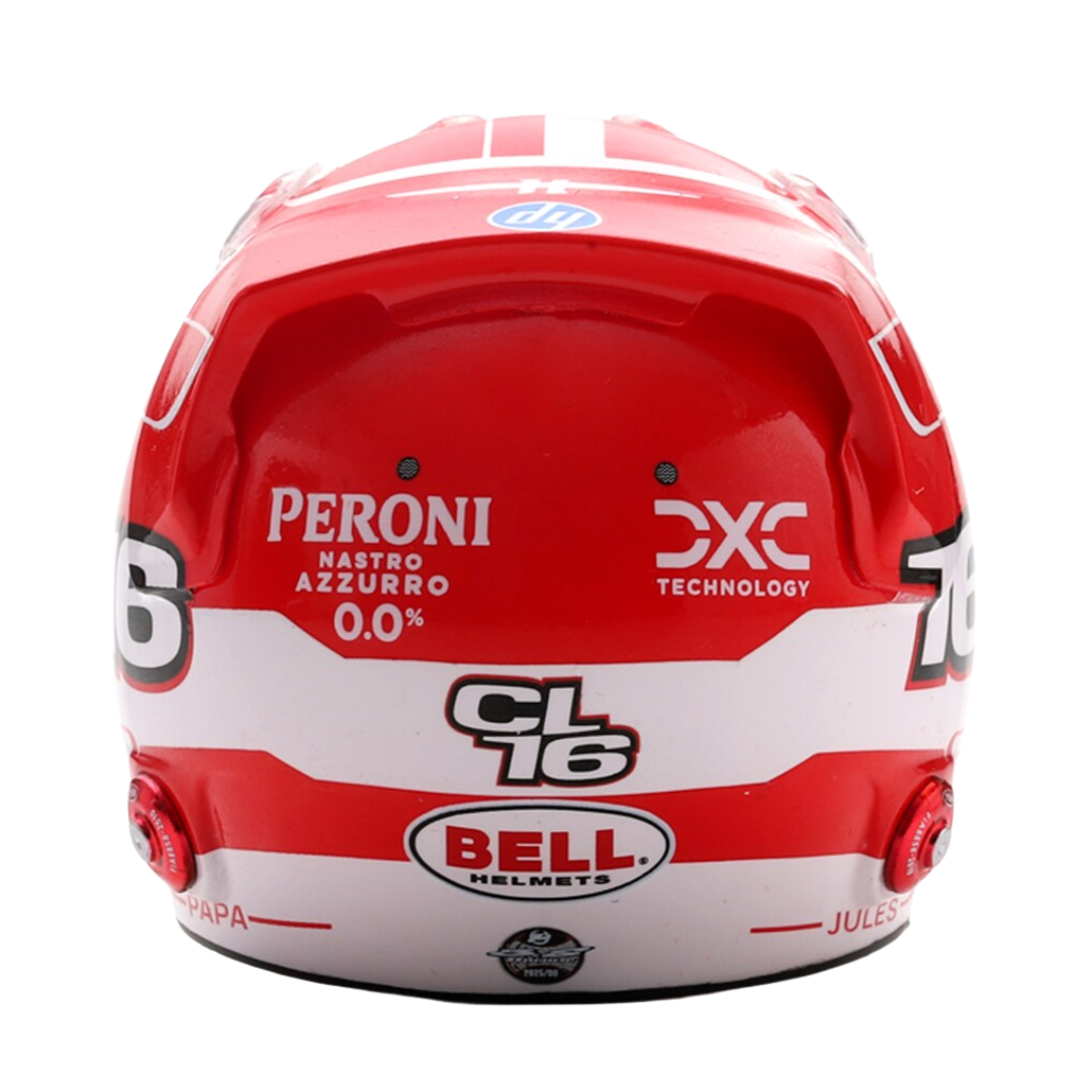 Mini Casco Charles Leclerc Ferrari F1™ 2025 Escala 1:5 Looksmart