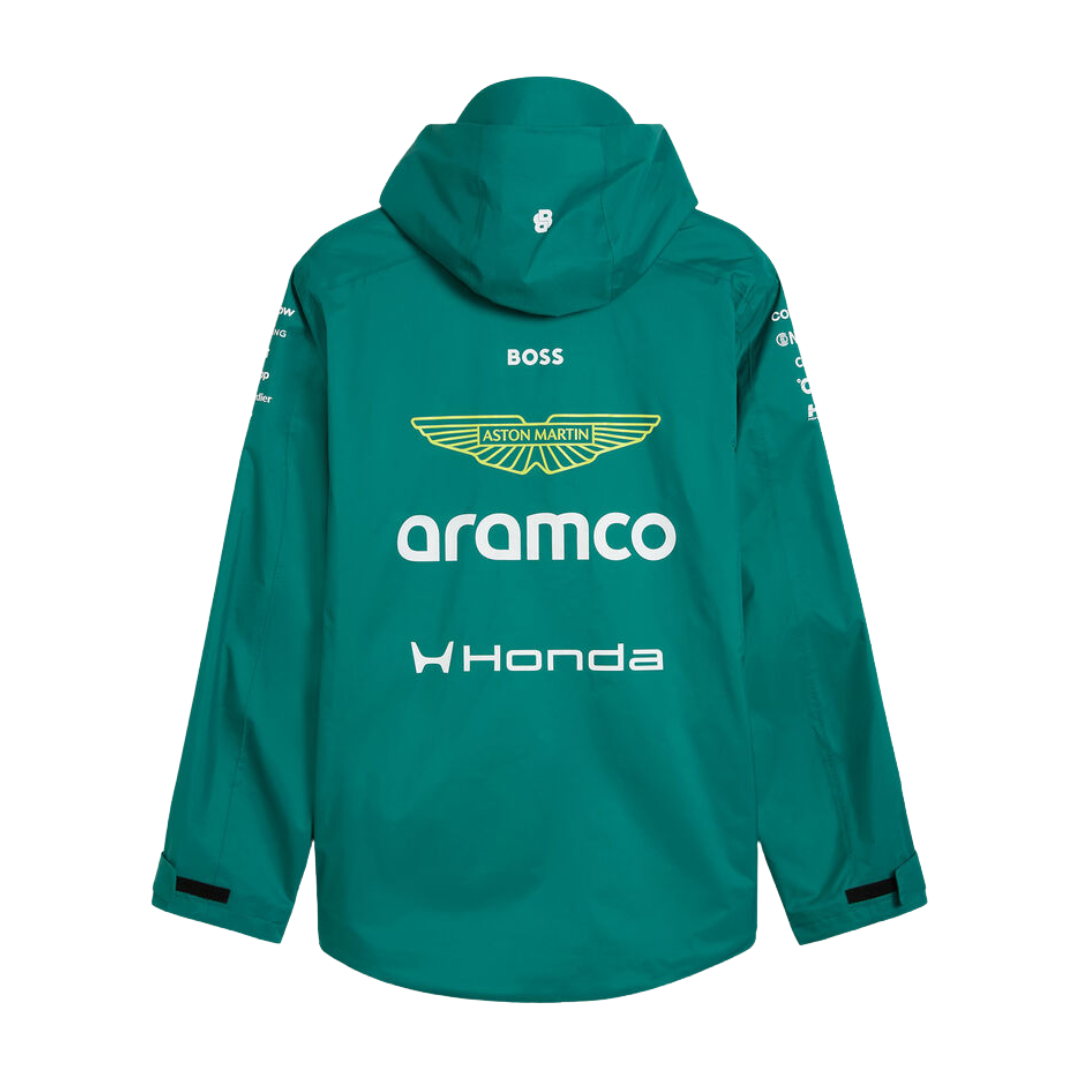 Chamarra Impermeable Aston Martin F1™ Team Rain Jacket 2026 PUMA Oficial - B2B