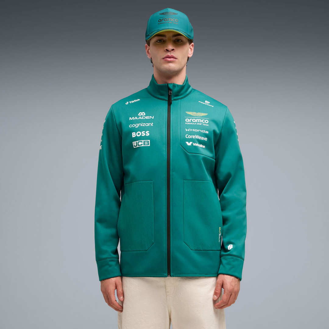Chamarra Aston Martin F1™ Team Softshell Jacket 2026 PUMA Oficial