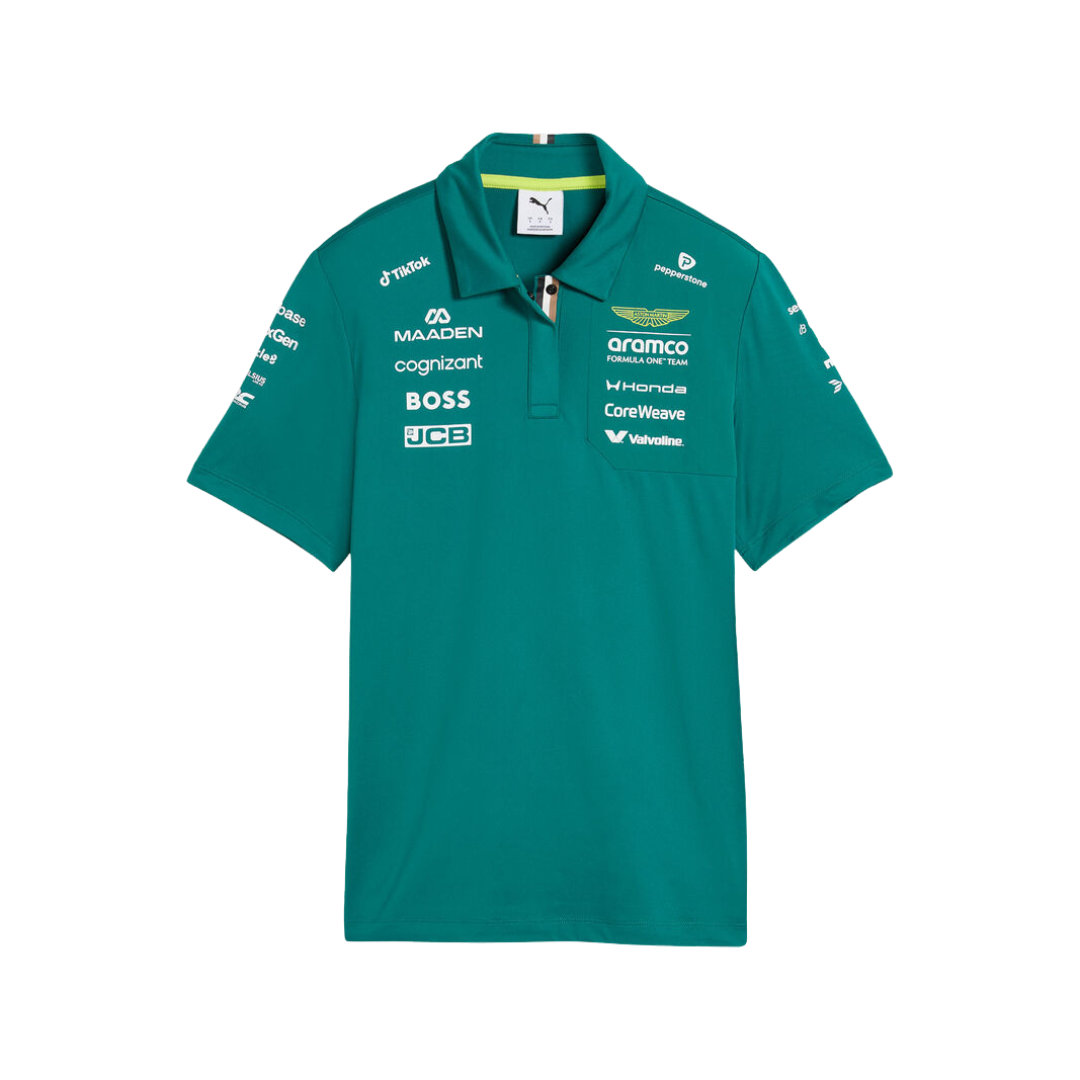 Polo Mujer Aston Martin F1™ Team 2026 PUMA Oficial - B2B