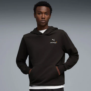 Sudadera McLaren Racing Fanwear Essentials Hoodie Negra PUMA Oficial - B2B