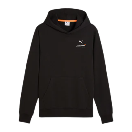 Sudadera McLaren Racing Fanwear Essentials Hoodie Negra PUMA Oficial