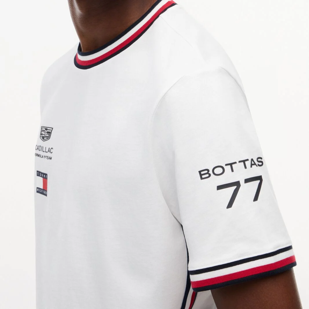 Playera Valtteri Bottas Cadillac F1™ Team 2026 Tommy Hilfiger Oficial