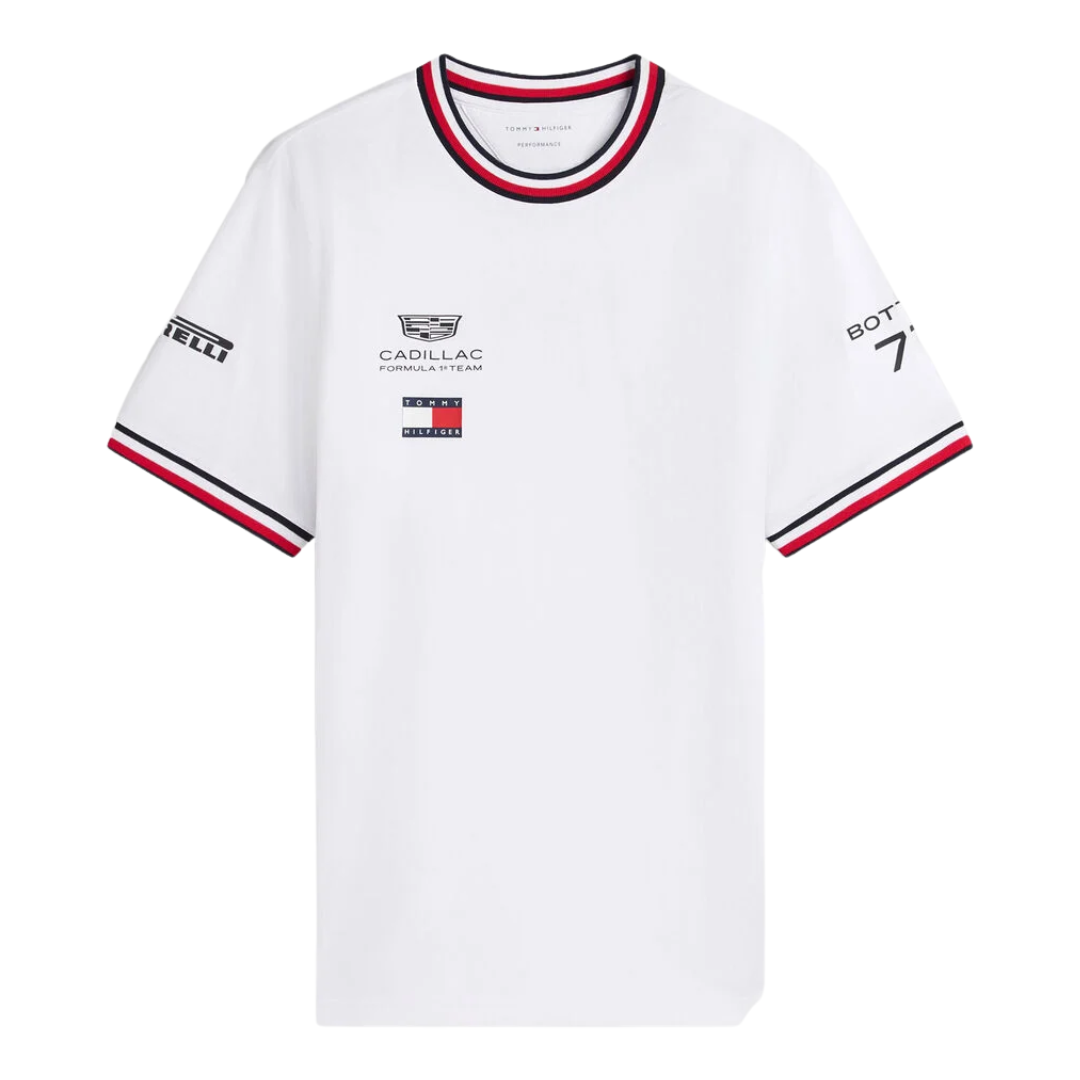 Playera Valtteri Bottas Cadillac F1™ Team 2026 Tommy Hilfiger Oficial