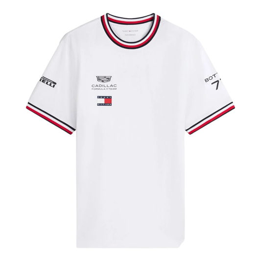 Playera Valtteri Bottas Cadillac F1™ Team 2026 Tommy Hilfiger Oficial
