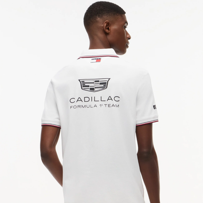 Polo Cadillac F1™ Team 2026 Tommy Hilfiger Oficial Blanco