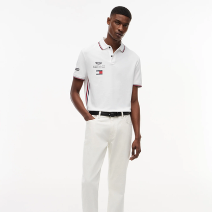 Polo Cadillac F1™ Team 2026 Tommy Hilfiger Oficial Blanco