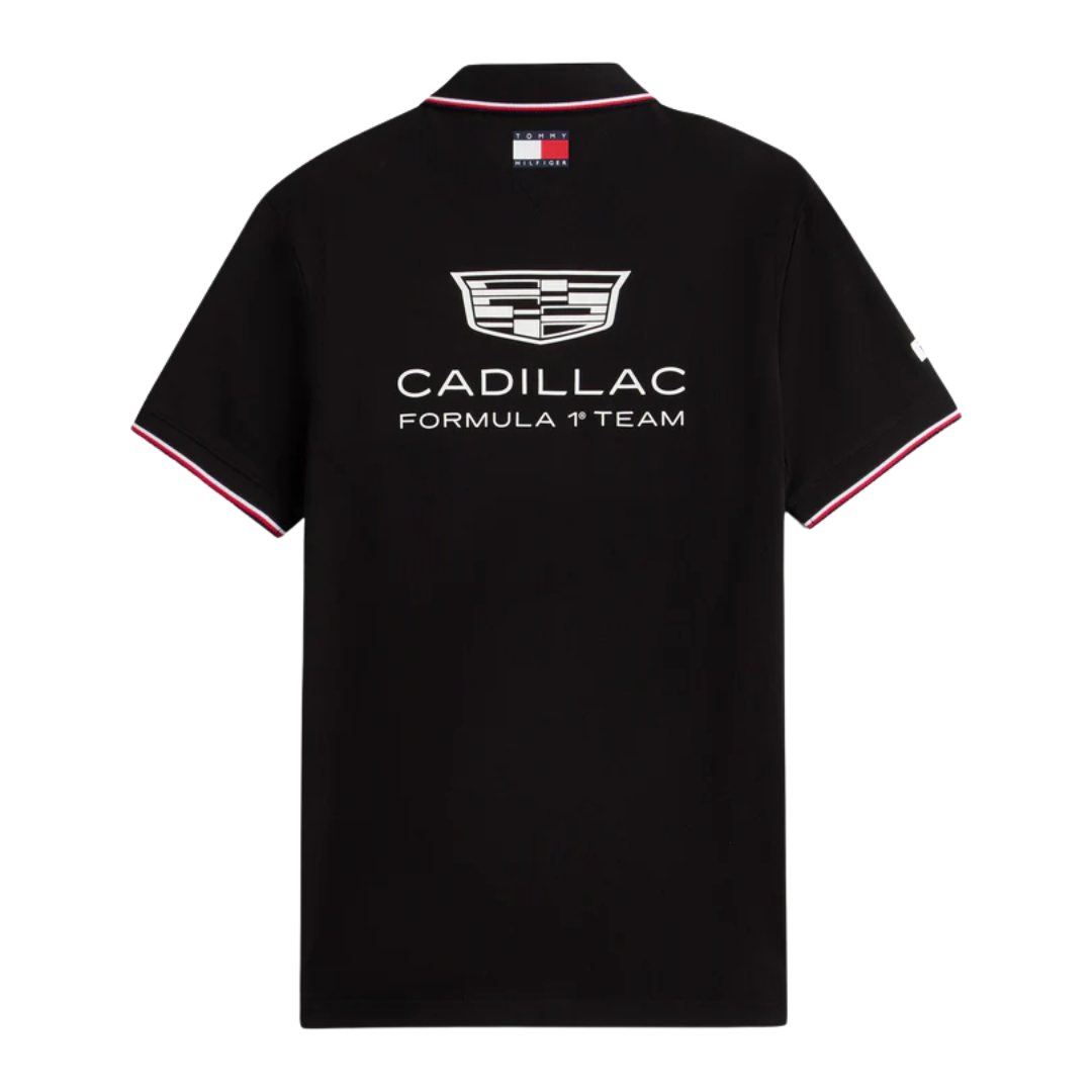 Polo Cadillac F1™ Team 2026 Negro Tommy Hilfiger Oficial