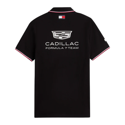 Polo Cadillac F1™ Team 2026 Negro Tommy Hilfiger Oficial