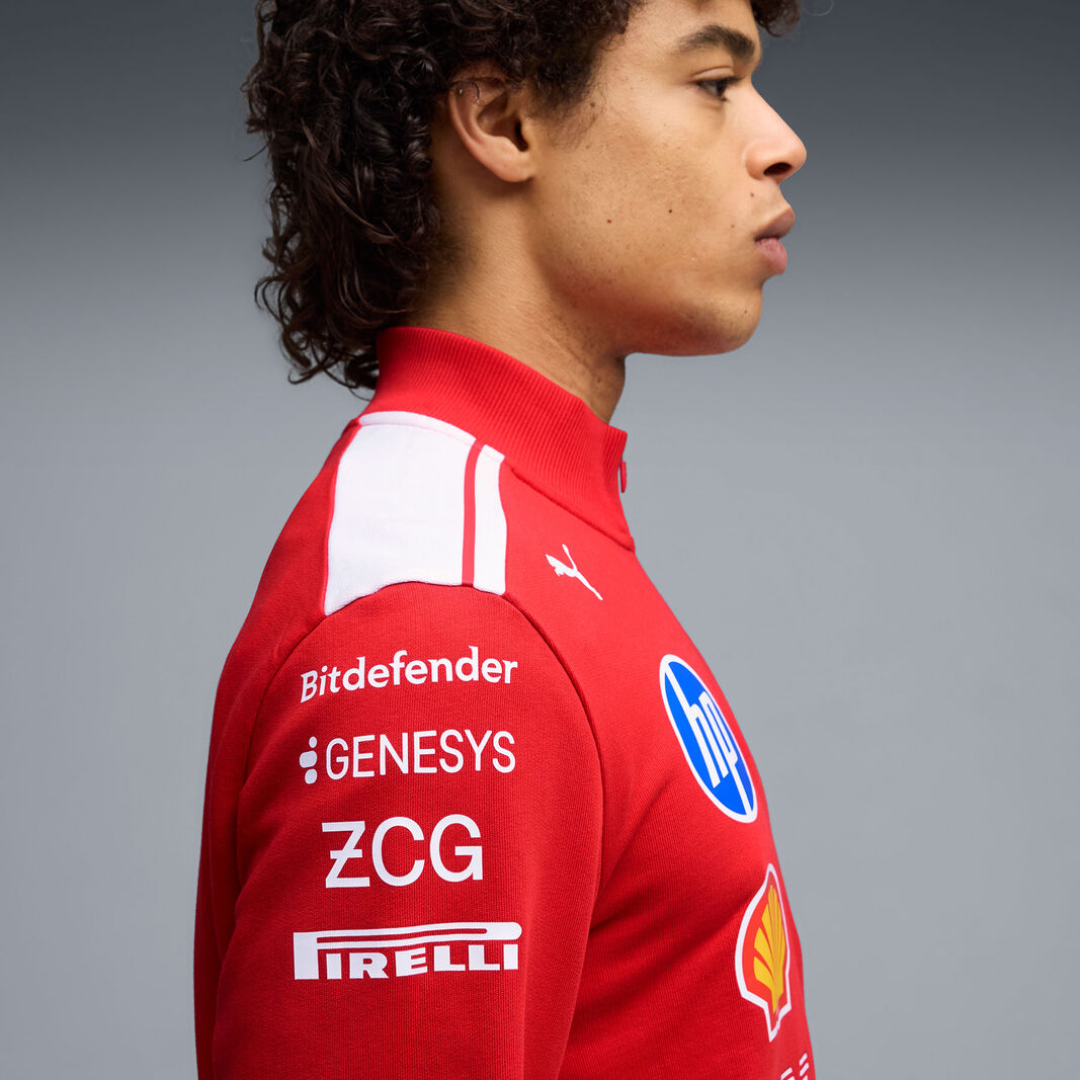 Sudadera Cierre 1/4 Scuderia Ferrari F1™ 2026 Team T7 PUMA Unisex Oficial