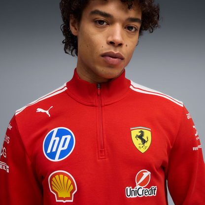 Sudadera Cierre 1/4 Scuderia Ferrari F1™ 2026 Team T7 PUMA Unisex Oficial