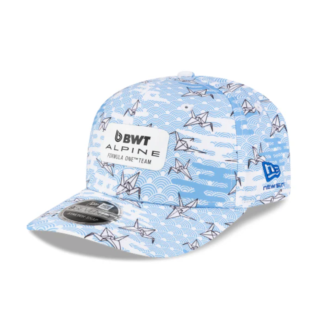 Gorra Alpine F1™ Japón 2026 9SEVENTY New Era Snapback Oficial
